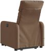 vidaXL Massagesessel mit Aufstehhilfe Braun Stoff 3206712 Bild 5