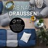 Lumaland Loungeset Modulares System erweiterbar In- & outdoor, (5-tlg), Lounge wasserfest abnehmbarer Bezug individuell kombinierbar waschbar Bild 5