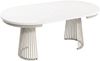 Beautysofa Esstisch Lumi im Loft-Stil, ausziehbar Ø 100–180 cm (hitze- und verfärbung beständig, Metallbeinen), verschiedene Farben Bild 4