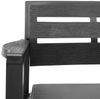 vidaXL 4-teiliges Gartenmöbel-Set Anthrazit Kunststoff 276180 Bild 5