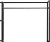 Garderobenständer Horgau 180x120x40 cm Walnussoptik/Schwarz [en. casa] Bild 4
