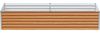vidaXL Hochbeet Hellbraun 195 x 100 x 36 cm Verzinkter Stahl 42017359 Bild 5