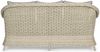 Gartensofa Ayita New mit Kissen, Geflecht und Aluminium, skandinavisch, sand-beige, Outdoor geeignet Bild 2