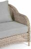 Gartensofa Ayita New mit Kissen, Geflecht und Aluminium, skandinavisch, sand-beige, Outdoor geeignet Bild 4