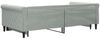vidaXL Tagesbett Ausziehbar Hellgrau 100x200 cm Samt 3197778 Bild 5