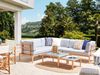 Outdoor Kissenbezug Set RIMA III Hellgrau Bild 3