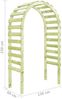 vidaXL Gartenpergola 130×60×230 cm Kiefernholz Imprägniert 49040 Bild 5