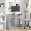 vidaXL Schreibtisch Beton Grau 100 x 40 x 75 cm Holzwerkstoff 8000455 Bild 4