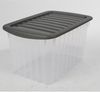Wellenbox mit Deckel 30x20x16cm 5,5L Aufbewahrungsbox Spielzeugbox Ordnungsbox Aufbewahrungskiste Spielzeugkiste Universalbox Bild 1