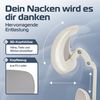 CLOUVOU CleverSeat, ergonomischer Bürostuhl, Rückenlehne mit Mesh Bezug, 4D-Armlehnen, 3D-Kopfstütze, BladeWheels, Creme-weiß Bild 5