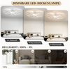 ZMH LED Deckenleuchte Wohnzimmerlampe Dimmbar Groß 100cm Wohnzimmer 90W Modern, LED fest integriert, 3000-6000k Bild 3