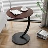 Holz Lichter Beistelltisch Beistelltisch C-Form Kaffeetisch, Laptoptisch, Sofatisch, Couchtisch, C-Modell Bild 2