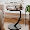 Holz Lichter Beistelltisch Beistelltisch C-Form Kaffeetisch, Laptoptisch, Sofatisch, Couchtisch, C-Modell Bild 4