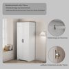 OTTO home Kleiderschrank Emmilia Schrank Schlafzimmerschrank im Landhaus Design Landhaus Schrank mit 2 Türen in Breite 82,7cm, Höhe 2m Bild 4
