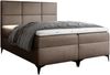 99rooms Ozzy Boxspringbett Velours 180x200 cm Braun Bild 3