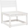 vidaXL Gartensofa Weiß Massivholz Kiefer 844670 Bild 2