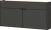 Germania 2-TLG. Garderoben-Set 7937-549 GW-Ameca, in Graphit/Navarra-Eiche-Nb, mit geringer Tiefe, 110 x 200 x 22 cm (BxHxT) Bild 4