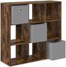 vidaXL Sideboard mit Schubladen Geräucherte Eiche 88,5 x 29 x 84,5 cm 8000488 Bild 5