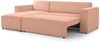 Ecksofa Schlafsofa inkl. Sessel WALDO Stoff Brooklyn Coral Ottomane Links Bild 4