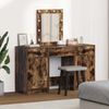 vidaXL Schminktisch mit Speicher Braun 50 x 41 x 135 cm Holzwerkstoff 3334258 Bild 1