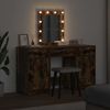 vidaXL Schminktisch mit Speicher Braun 50 x 41 x 135 cm Holzwerkstoff 3334258 Bild 4