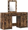 vidaXL Schminktisch mit Speicher Braun 50 x 41 x 135 cm Holzwerkstoff 3334258 Bild 2