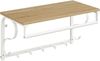 Best for Home Standregal Best For Home – Wandregal mit Haken & Ablage – Sonoma-Look, Stahl-Holz Bild 5