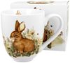 DUO ANIMALS XXL Becher 1000 ml HASE New Bone China Porzellan Bild 2