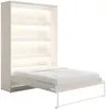 Vente-unique - RAPILI Bett Holz, Platte Beige - B 50 cm239,2 cm x H 225,2 cm x L 179 cm Bild 4