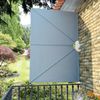 vidaXL Faltbarer Terrassen-Seitenfächer Grau 240 × 160 cm 44563 Bild 4