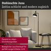 Stehleuchte Juna E14 max. 20W Schwarz matt, Champagner Metall Bild 2
