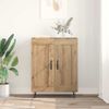 vidaXL Sideboard Artisan-Eiche 69,5 x 34 x 90 cm Verbundholz und Eisen 881598 Bild 4