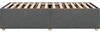 vidaXL Bettgestell ohne Matratze Dunkelgrau 100x200 cm Stoff 3284709 Bild 5