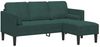 vidaXL Sofa Set mit Kissen Dunkelgrün Polyester 42001927 Bild 2