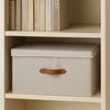 hausleben Organizer Leinen-Aufbewahrungsbox mit Griff (1 St), Faltschachtel mit Deckel - 54 x 40 x 25 cm Bild 2