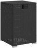 vidaXL Propan-Tank-Verstecktisch Schwarz 40x40x60 cm Poly Rattan 366294 Bild 2