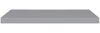 vidaXL Schweberegal Grau 80x23,5x3,8 cm MDF 323856 Bild 4