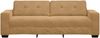 vidaXL 3-Sitzer-Sofa Braun 220 cm Samt 4105141 Bild 2