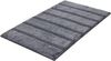 Kleine Wolke Badematte Monrovia, Höhe 23 mm, rutschhemmend beschichtet, fußbodenheizungsgeeignet, Kunstfaser, rechteckig, Badteppich, Uni Farben, gestreift, aus Mikrofaser, waschbar Bild 3