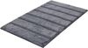 Kleine Wolke Badematte Monrovia, Höhe 23 mm, rutschhemmend beschichtet, fußbodenheizungsgeeignet, Kunstfaser, rechteckig, Badteppich, Uni Farben, gestreift, aus Mikrofaser, waschbar Bild 4
