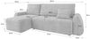 Masseno Ecksofa GALVIS mit Schlaffunktion L-Form, Sofa mit Bettkasten Bild 3