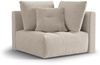 Micadoni Symmetrisches Eckmodul Bloom Strukturierter Stoff City Dunkelbeige Bild 2