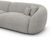 Ecksofa Sorelia L Form - Strukturstoff - Hellgrau Bild 5