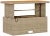 vidaXL Garten Essgruppe Beige Poly-Rattan 42007924 Bild 5