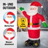 Monzana Weihnachtsmann mit Beleuchtung XXL aufblasbar Bild 4