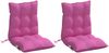 vidaXL Niedriglehner-Auflagen 2 Stk. Rosa Oxford-Gewebe 377731 Bild 3