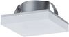 Paulmann Möbel Einbauleuchten Set Fleecy LED eckig 3x1,3W 4000K 3,6VA 230/12V 50x50mm satiniert/Acryl6886 Bild 3
