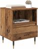 vidaXL Nachttisch 2 pcs Altholz 40 x 35 x 50 cm Holzwerkstoff 882650 Bild 3