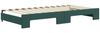 vidaXL Tagesbett Ausziehbar mit Schubladen Dunkelgrün 100x200 cm Samt 3196772 Bild 5