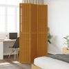 vidaXL 3-tlg. Raumteiler Braun Massivholz Paulownia 358816 Bild 3